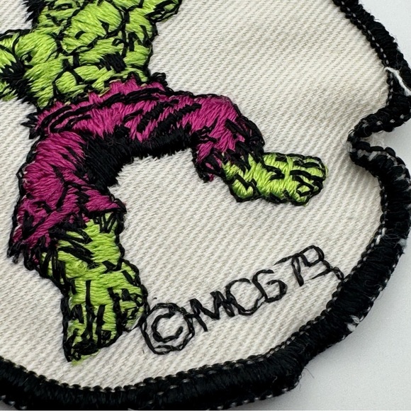 Vintage 1979 Marvel Hulk and Spider-Man Embroidered Patches - Picture 8 of 8